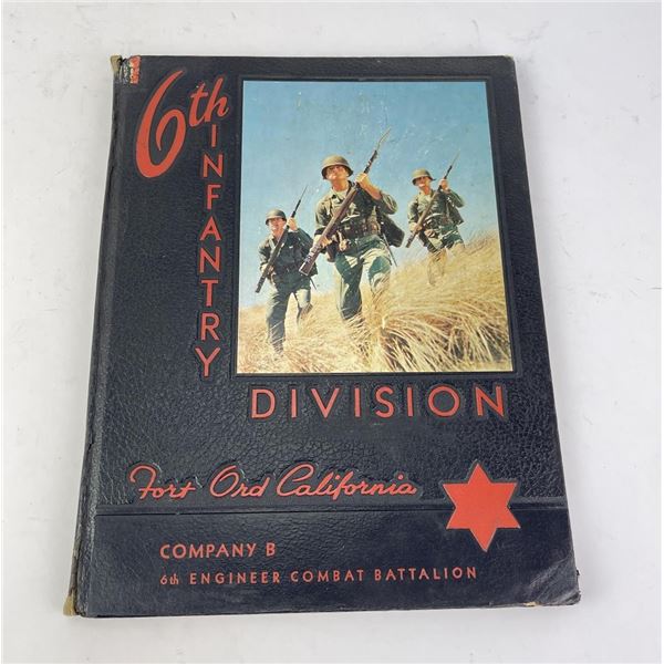 6th Infantry Unit History Book