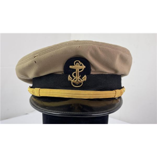 WW2 US Navy Officers Cap Hat