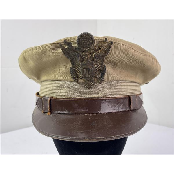 WW2 US Army Officers Cap Hat