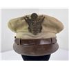 Image 1 : WW2 US Army Officers Cap Hat