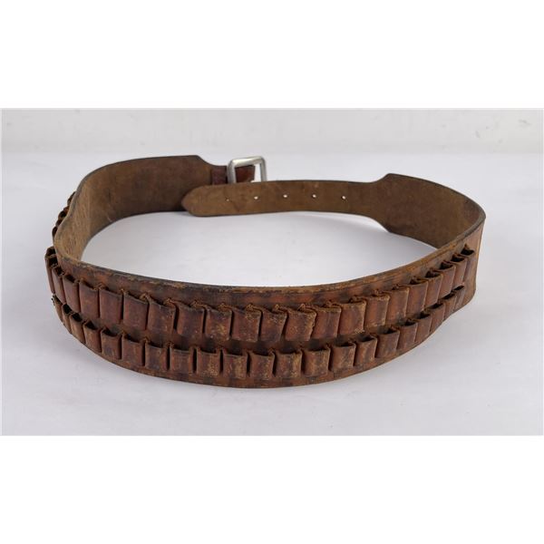 Cowboy Cartridge Ammo Belt Leather