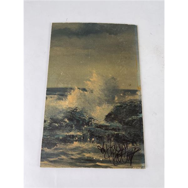 Hayes Otoupalik Signed Ocean Picture