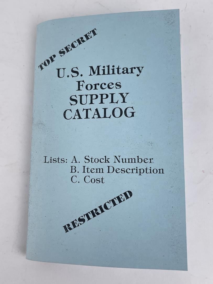 US Military Forces Supply Catalog