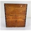 Image 13 : US Army 4 Drawer Wood File Cabinet