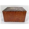 Image 6 : US Army 4 Drawer Wood File Cabinet