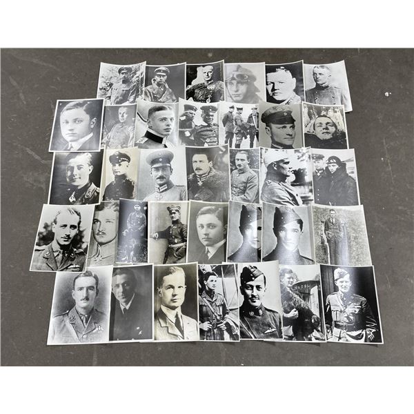 Lot of German Aviator Famous Pilot Photos