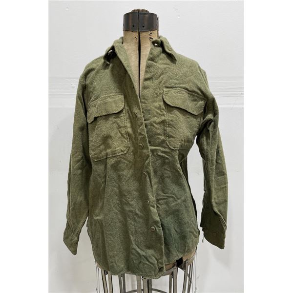 WW2 Forest Green USMC Marine Corps Shirt