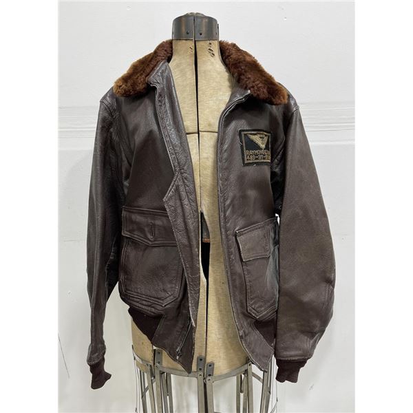 1950s US Navy G-1 Flight Jacket Named