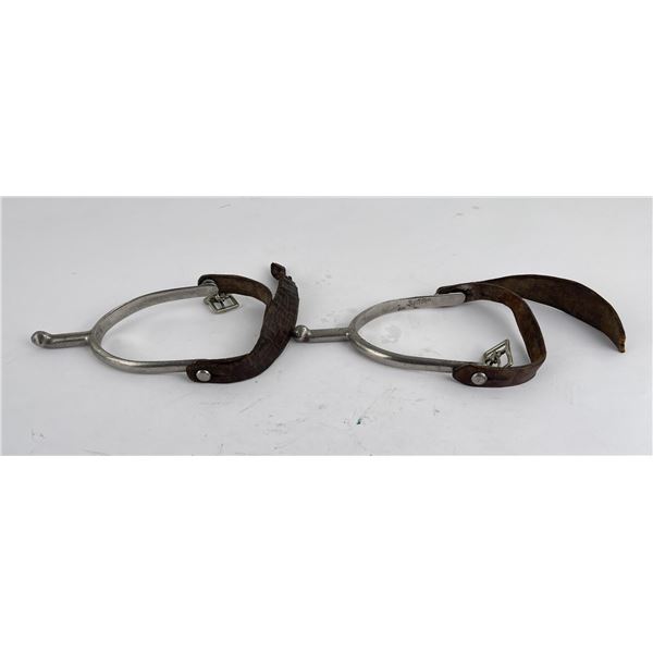 Pair of Model 1911 US Cavalry Spurs w/ Straps