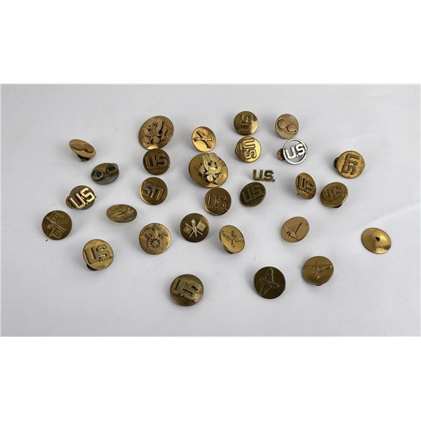 Lot of WW2 Assorted Collar Discs