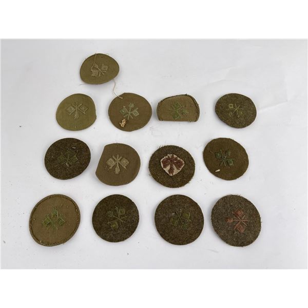 Lot of WW1 Signal Corps Patches