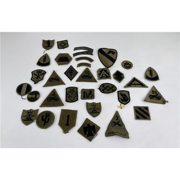 Lot of Vietnam War Unit Division Patches