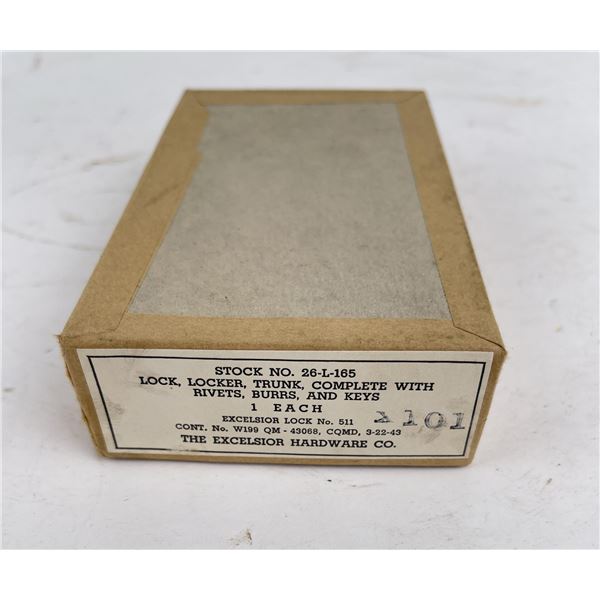 WW2 Yale Footlocker Pad Lock