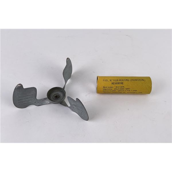 WW2 USMC Folding Wing Stove