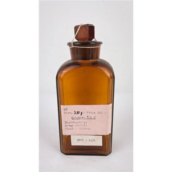 Brown German Apothecary Bottle