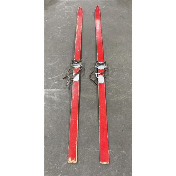 WW2 US Army Mountain Division Skis