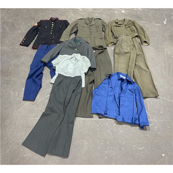 Group of Military Uniforms