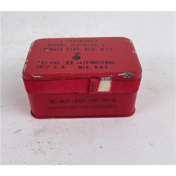 WW2 Lifeboat Raft M73 Flare Distress Cartridges