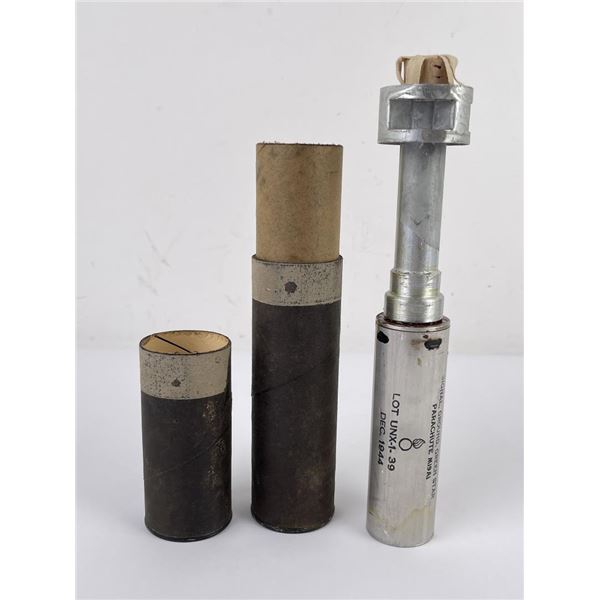 WW2 Smoke Grenade Parachute Signal