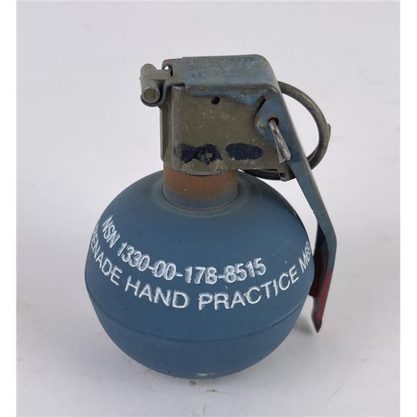 Inert Vietnam War Baseball Practice Grenade
