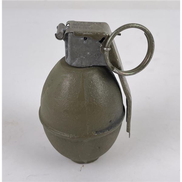Inert Vietnam War Lemon Practice Grenade