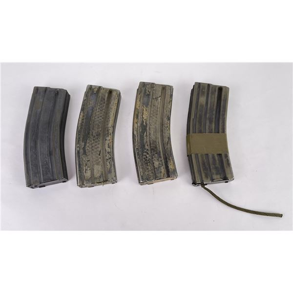 Lot of 4 Pre Ban AR-15 Magazines