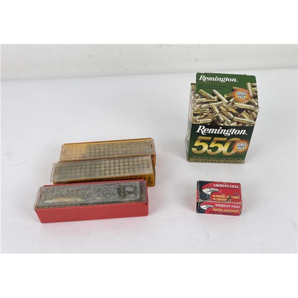 Large Group of .22 LR Rifle Ammo