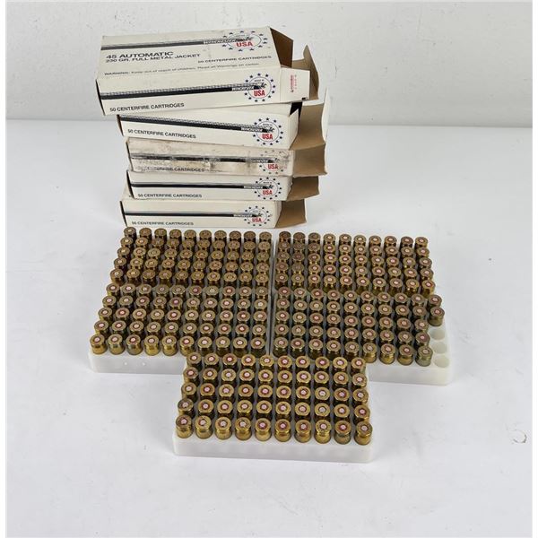 247 Rounds of .45 Auto Ammo