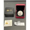 Image 1 : RCM 2014 $5 Fine Silver Coin American Numismatic Association Maple Leaf in Original Packaging