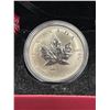 Image 2 : RCM 2014 $5 Fine Silver Coin American Numismatic Association Maple Leaf in Original Packaging