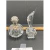 Image 2 : Gorgeous Crystal Perfume Bottle with Stopper and Doulton Perfume Bottle