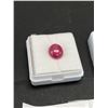 Image 2 : Pinkish Red Ruby 4.3ct 9.7 x 8.5 x 4.5mm Oval Cab S11 Madagascar Possible GF