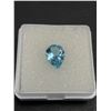 Image 2 : Swiss Blue Topaz 1.925ct 9.95 x 7.03 x 4.28mm Pear Cut Loupe Clean Brazil