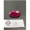 Image 2 : Polished Rough Mineral Ruby 129.60ct 41 x 24 x 16mm Oval Cut Madagascar Untreated