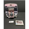 Image 1 : New In Package Studebaker AMFM Pocket Radio plus Vintage Motocraft Winning Deals Deck of Cards