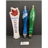 Image 1 : Lot of 3 Beer Pulls - Canadian, Heineken and Labatt's Blue