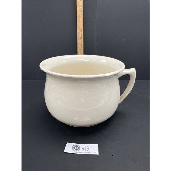 Medicine Hat Potteries Thundermug As Found