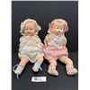 Image 1 : 2 Old Baby Dolls As Found Stuffed Cloth Bodies