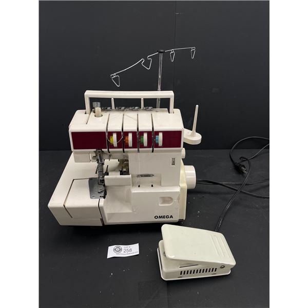 Omega Sewing Machine Serger As Found