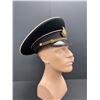 Image 2 : Soviet Russian Navy Officer Visor Cap