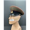 Image 1 : Soviet USSR Russian Military Army Officer Hat