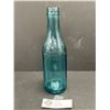 Image 1 : Blue Glass Vintage Coca Cola Bottle - Empty