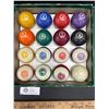 Image 2 : Made in Belgium Vintage Set of Pool Cue Balls