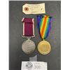 Image 2 : Medal Pair Sgt Major Hines