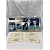 Image 1 : Autographed Framed Blue Jay Pictures with COAs Including Roberto Alomar, Devon White, John Olrud and