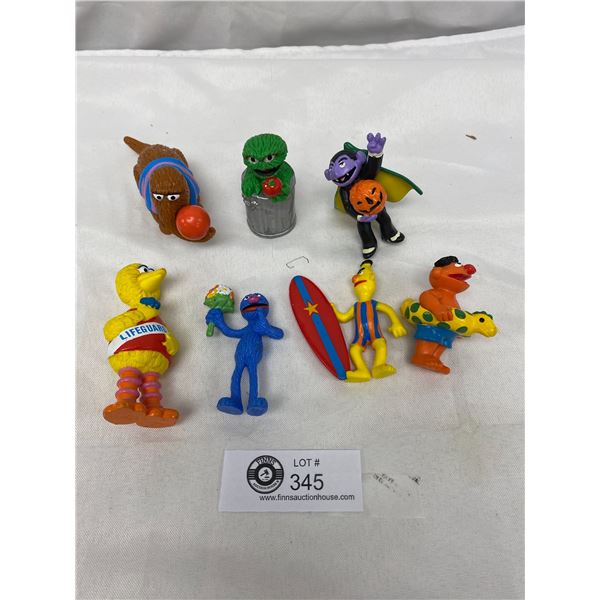 Vintage Sesame Street Toy Lot