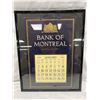 Image 2 : 1938 Bank of Montreal Calendar - Nicely Framed