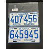 Image 1 : 1968 Pair of BC License Plates, Great Shape