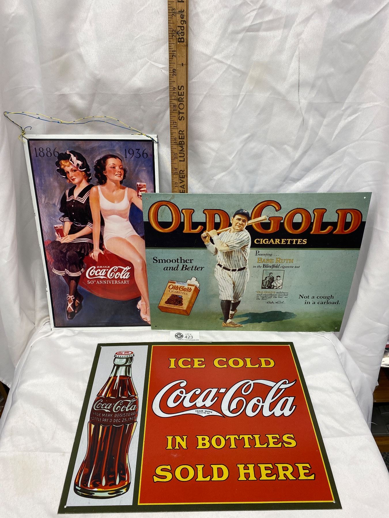 Nice Lot of Reproduction Tin Signs