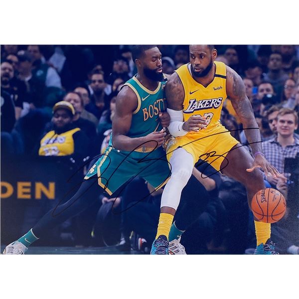 Autograph Signed LeBorn James  Photo